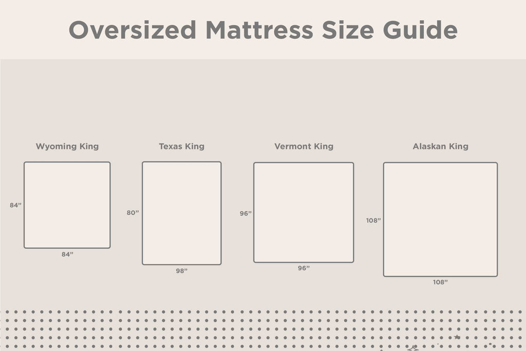 Alaskan King Bed & Other Custom Sizes Guide | Natural Form®